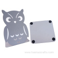 Creative stationery animal owl metal bookstand